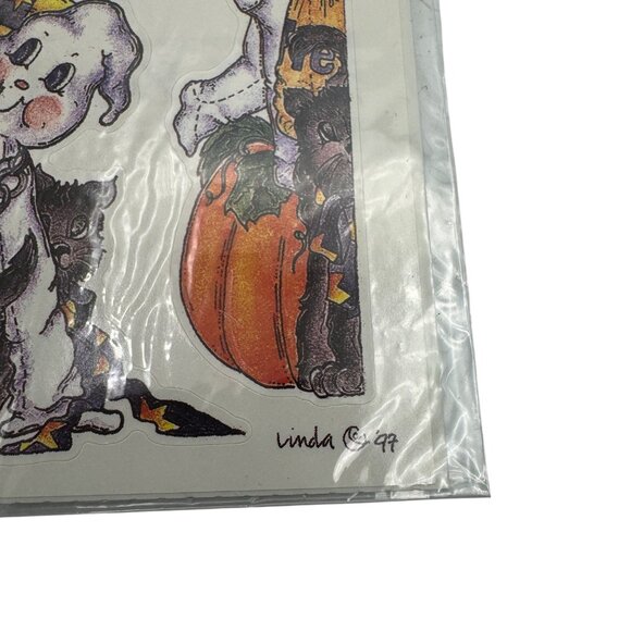 Vintage Provo Craft Halloween Designer Stickers Corners & Borders 1999 - Picture 2 of 3